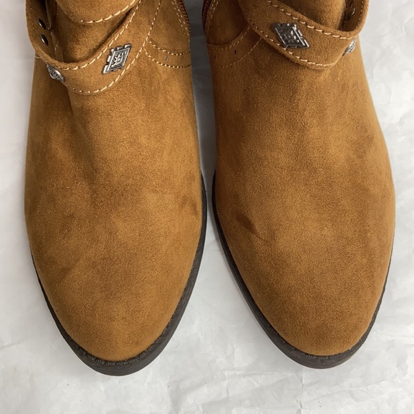 Mudd sz 9.5 vegan zip up knee-high boots like new - Picture 6 of 14